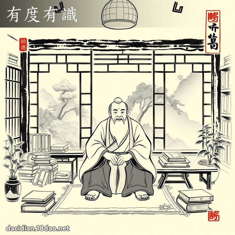 有度有识 配图