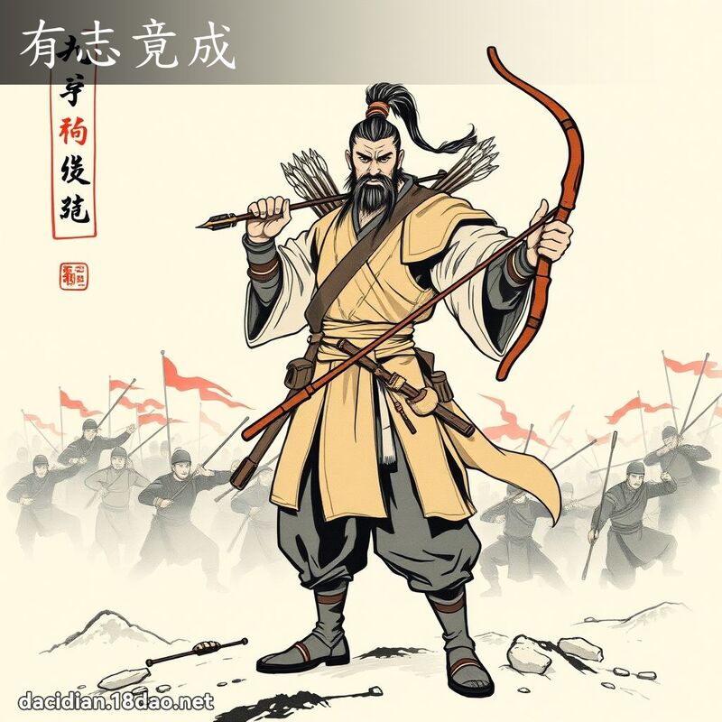 有志竟成 配图