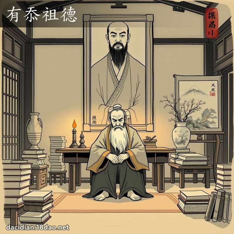 有忝祖德 配图