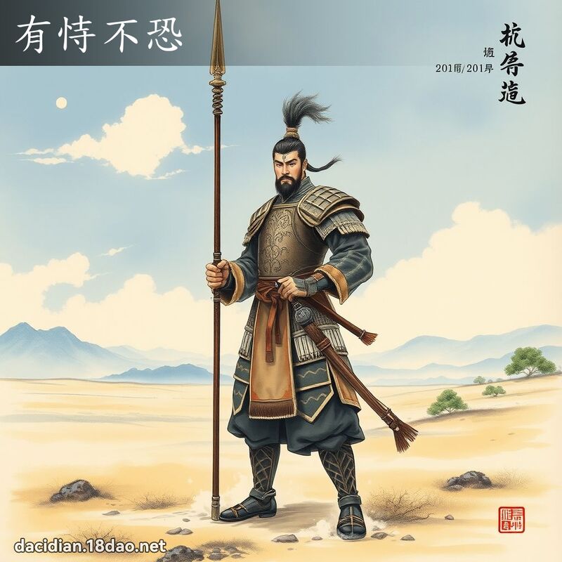 有恃不恐 配图