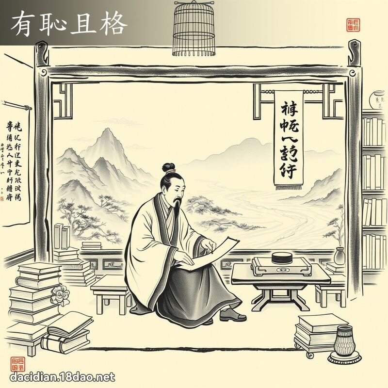 有耻且格 配图