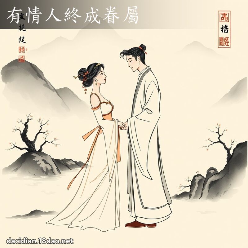 有情人终成眷属 配图