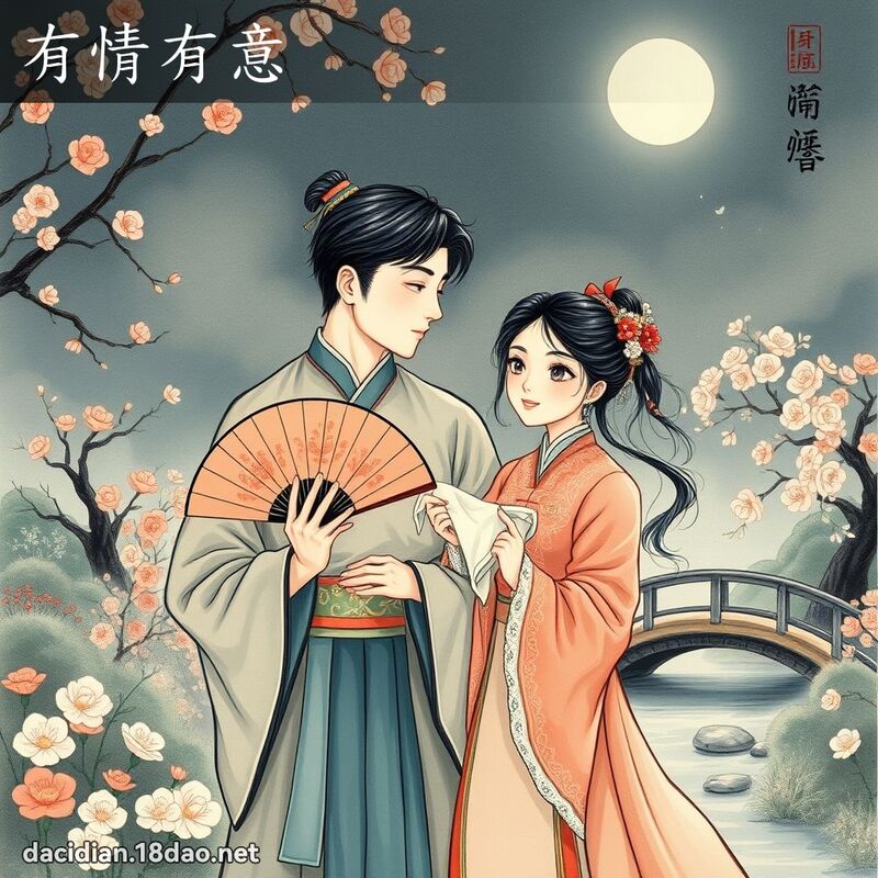 有情有意 配图