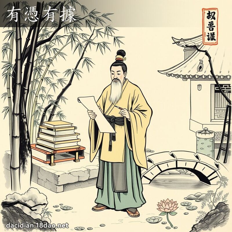有凭有据 配图