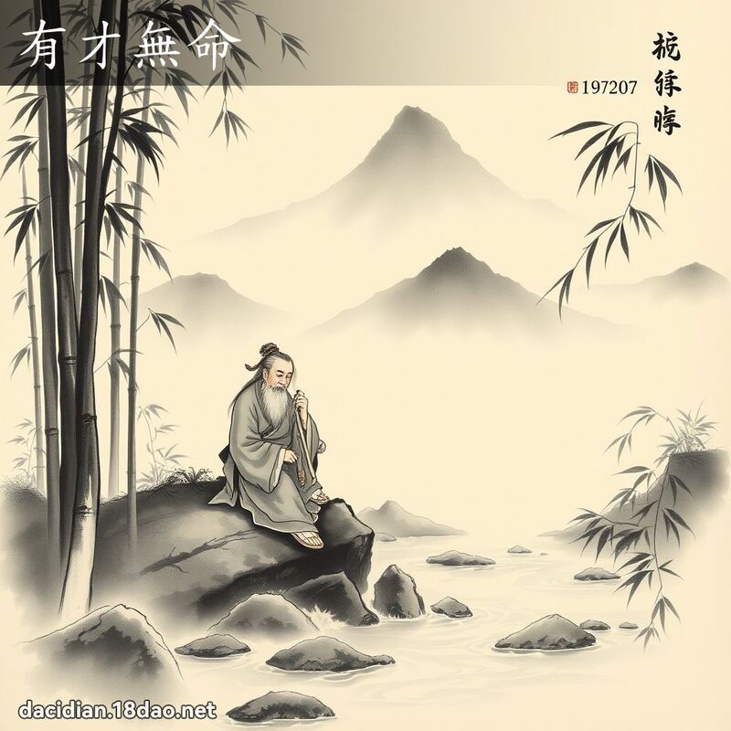 有才无命 配图