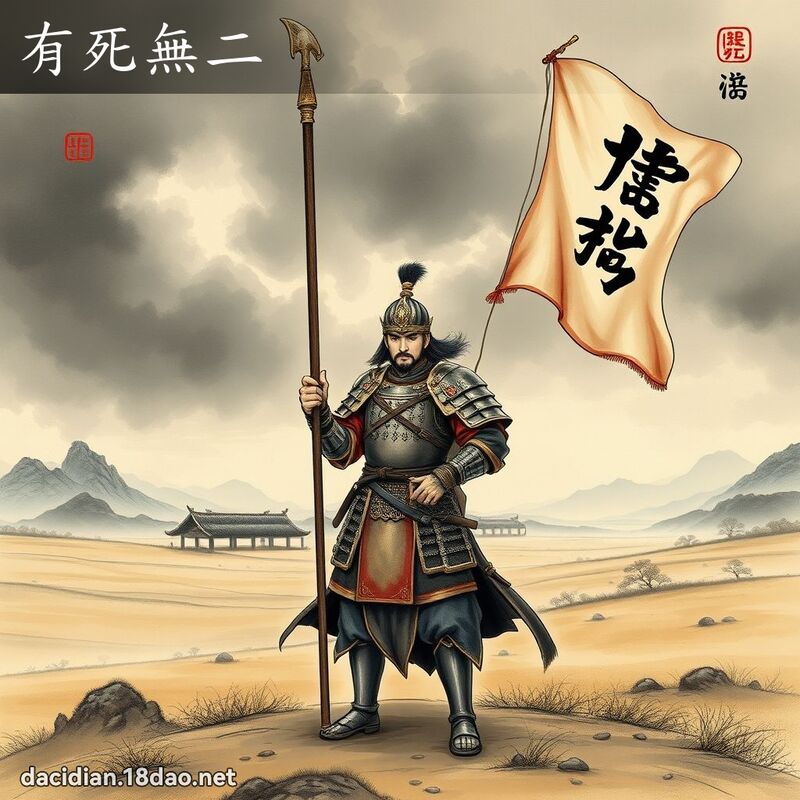有死无二 配图