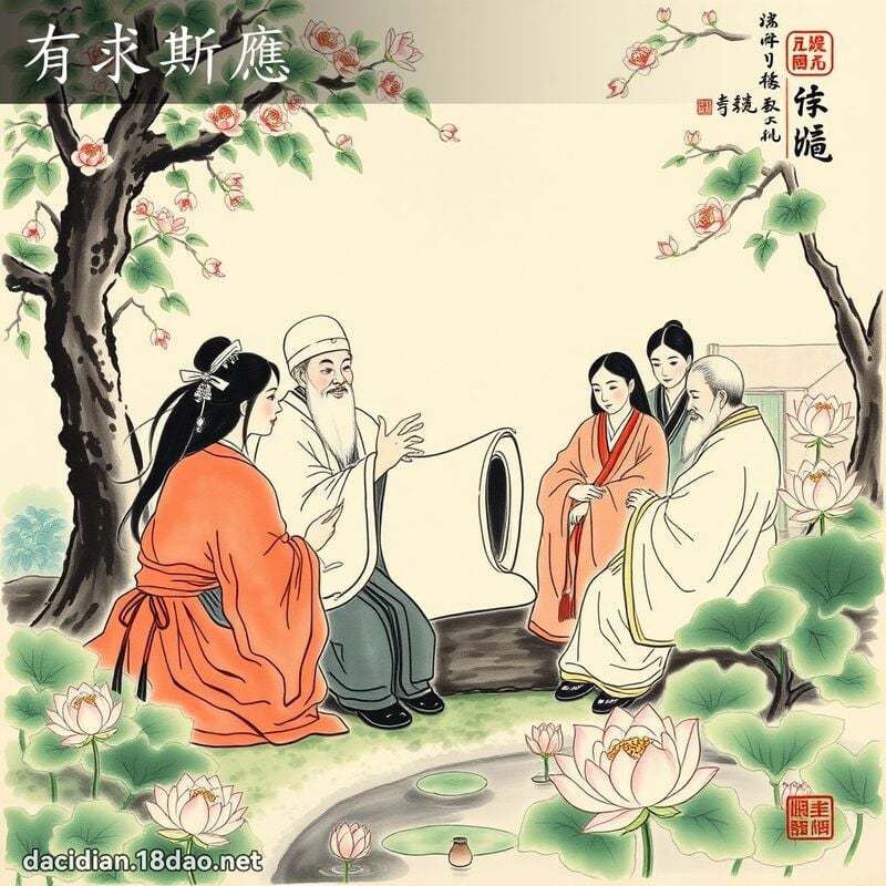有求斯应 配图