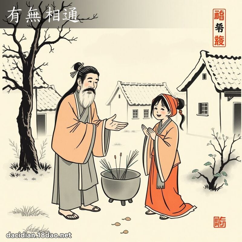 有无相通 配图