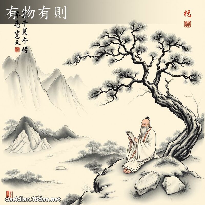 有物有则 配图