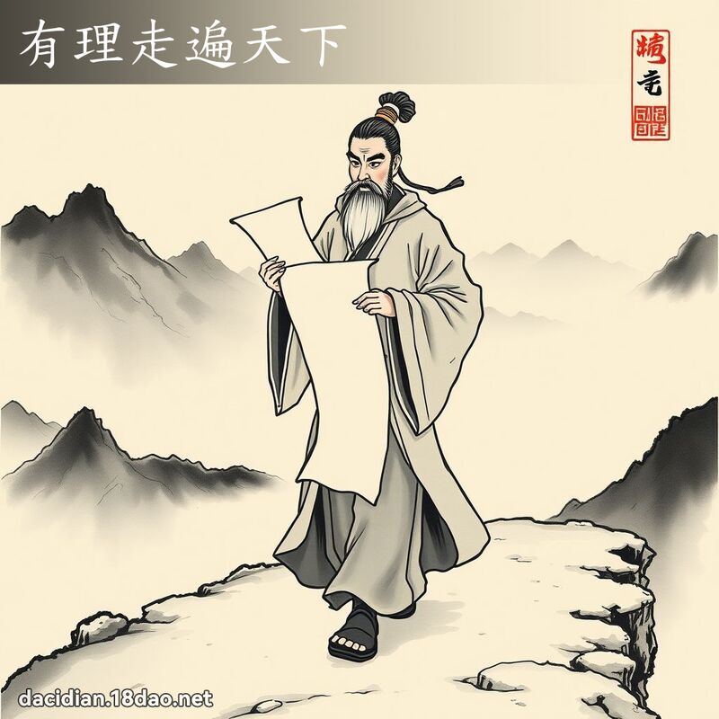 有理走遍天下 配图