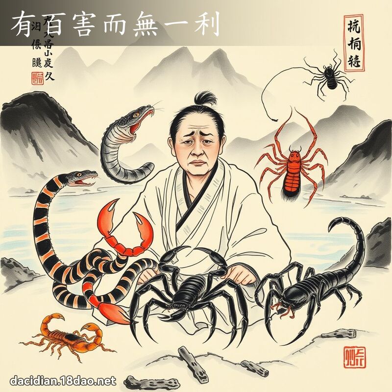 有百害而无一利 配图
