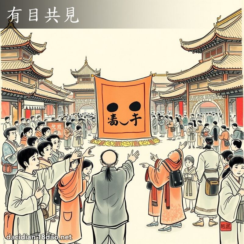 有目共见 配图