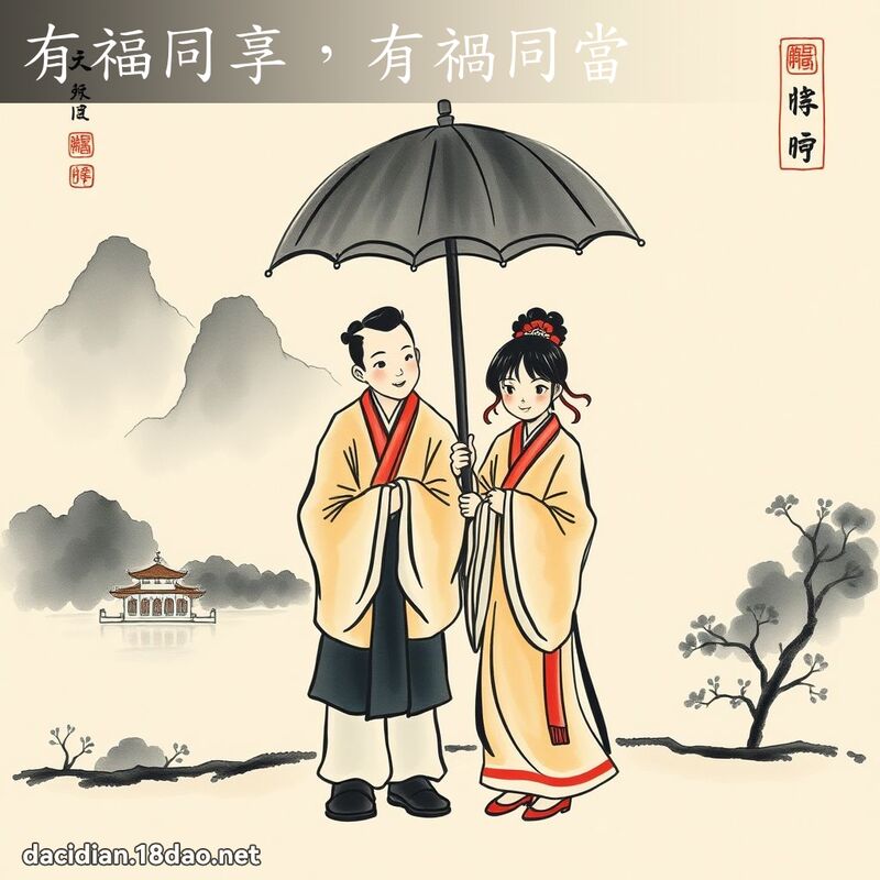 有福同享,有祸同当 配图