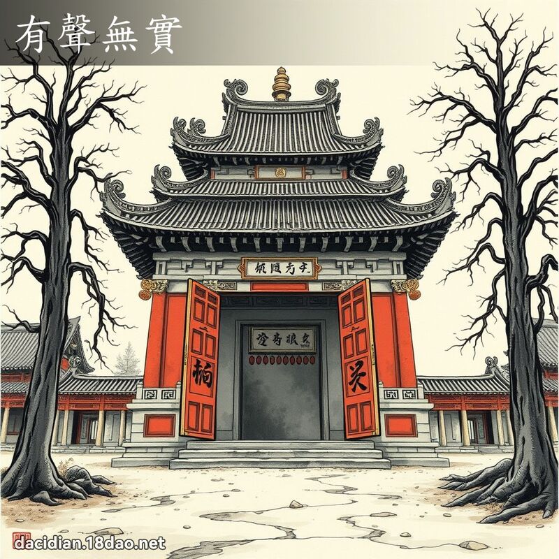 有声无实 配图