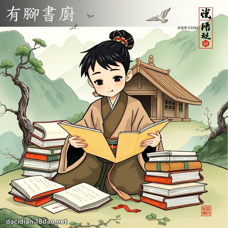 有脚书厨 配图