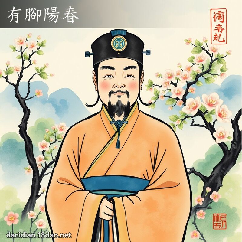 有脚阳春 配图