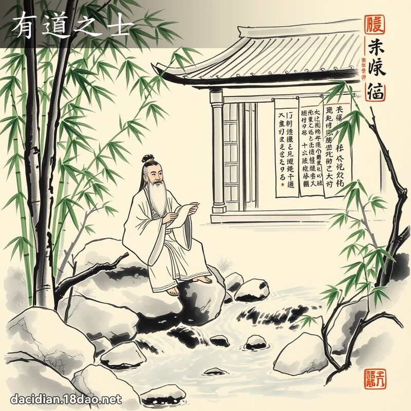 有道之士 配图