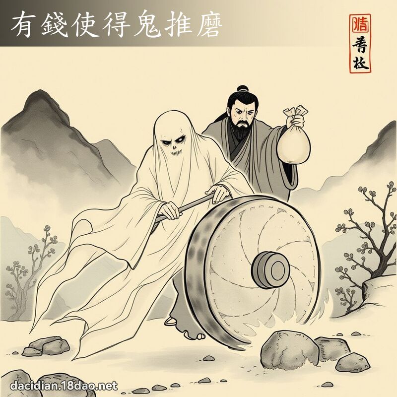 有钱使得鬼推磨 配图
