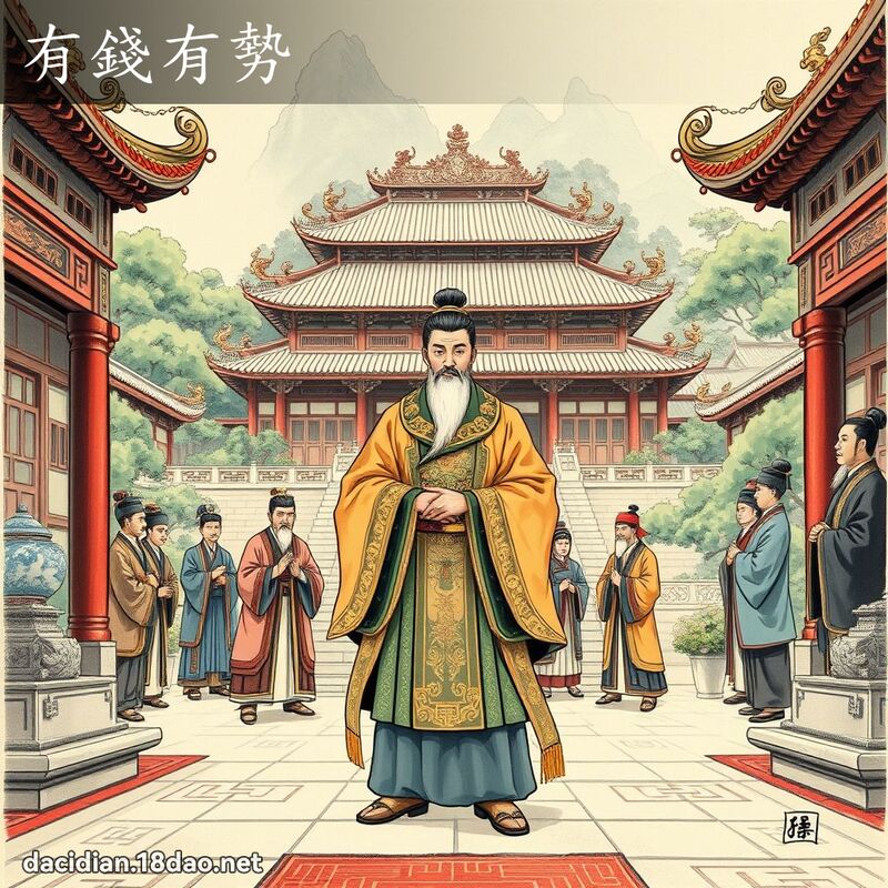 有钱有势 配图