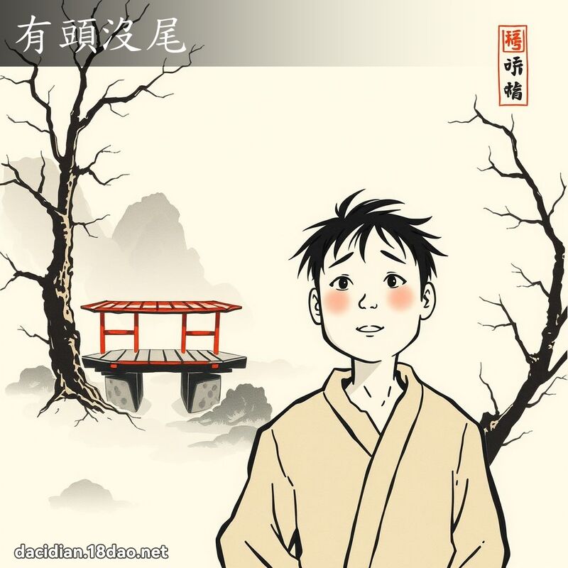 有头没尾 配图
