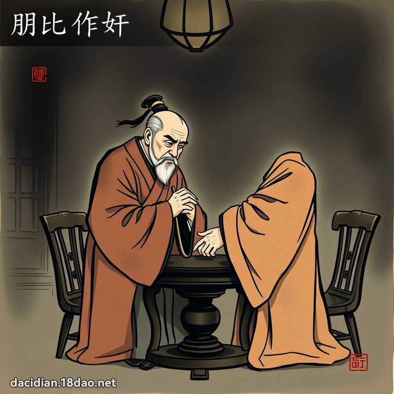 朋比作奸 配图
