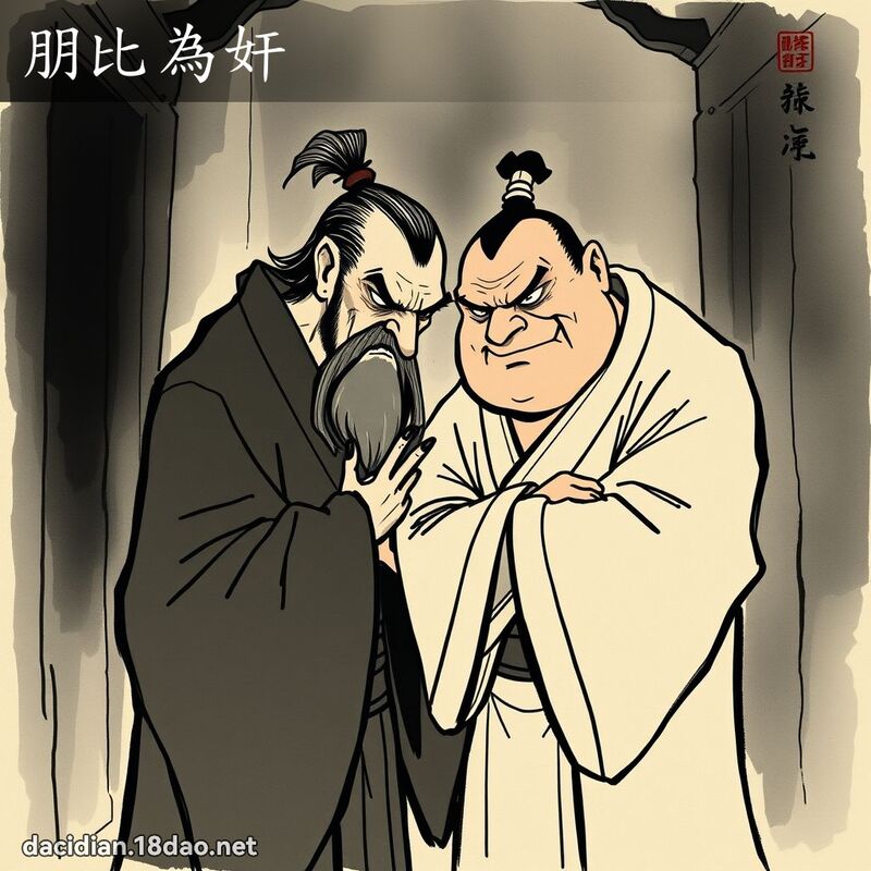 朋比為奸 配图