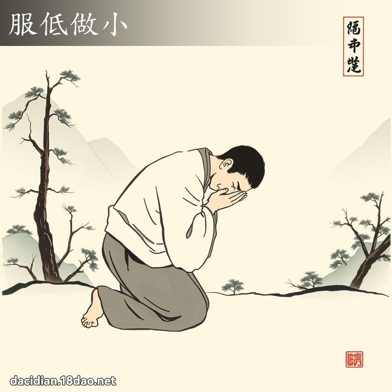 服低做小 配图