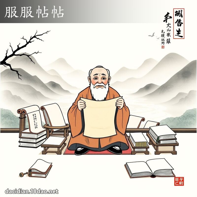 服服帖帖 配图