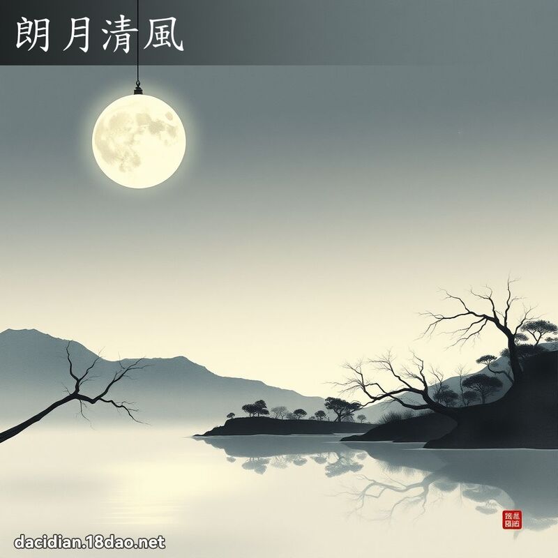 朗月清風 配图