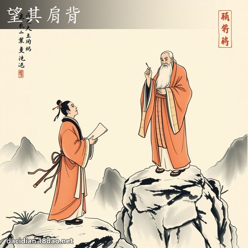 望其肩背 配图