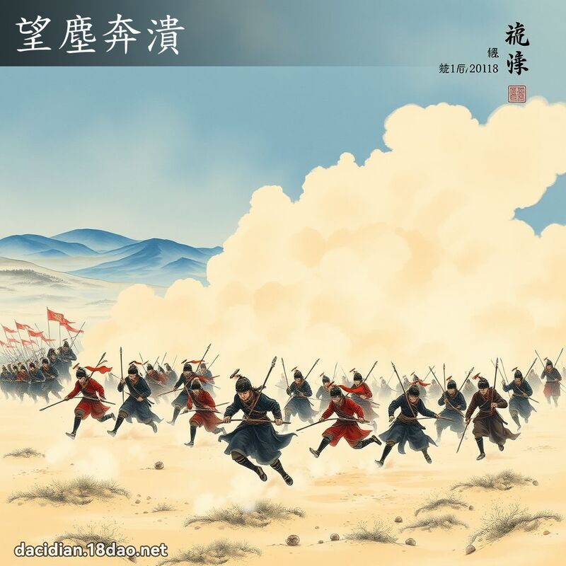 望塵奔潰 配图
