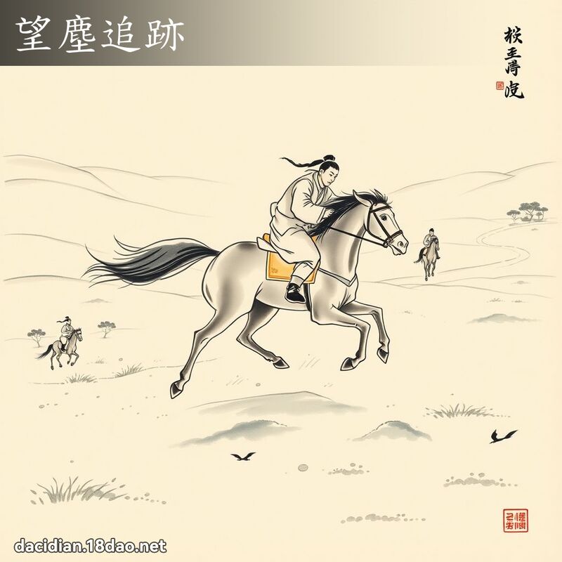 望塵追跡 配图