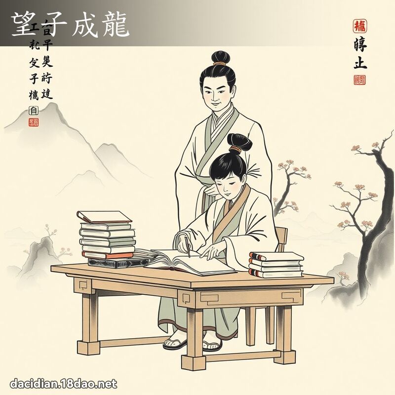 望子成龍 配图