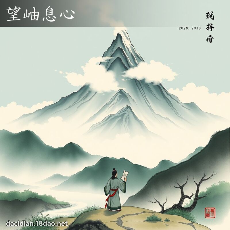 望岫息心 配图