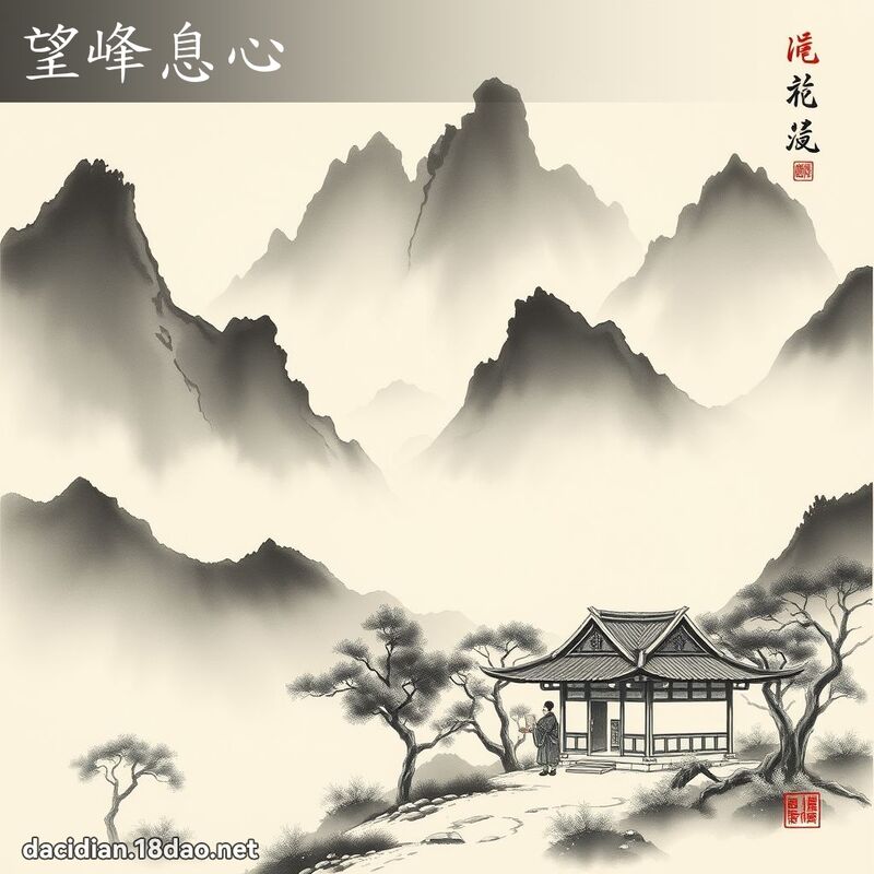 望峰息心 配图