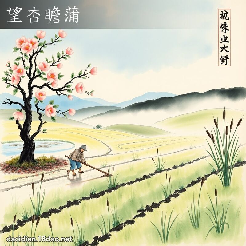 望杏瞻蒲 配图