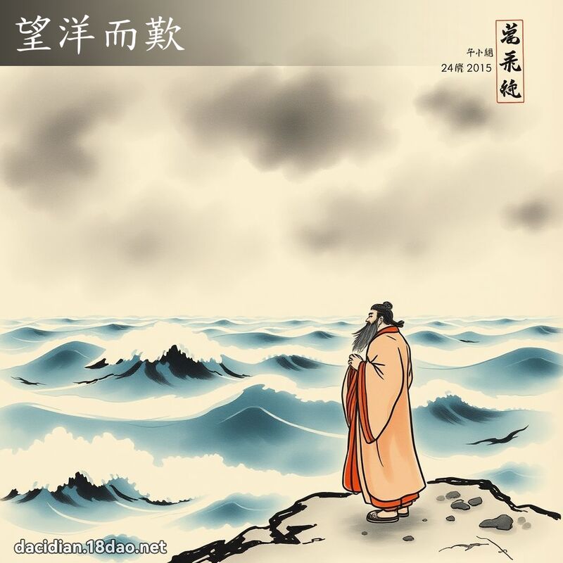 望洋而歎 配图