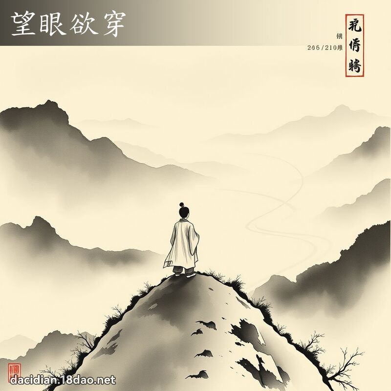 望眼欲穿 配图
