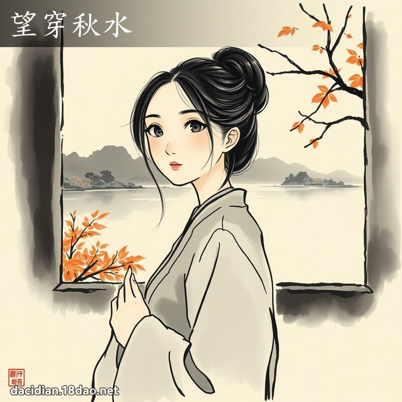 望穿秋水 配图