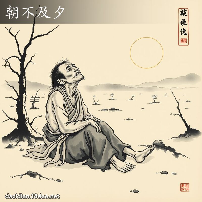 朝不及夕 配图