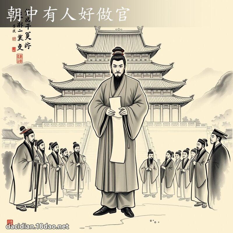 朝中有人好做官 配图