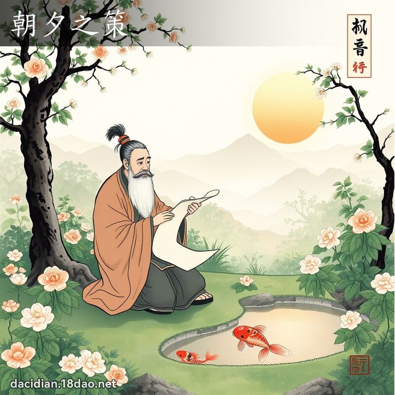 朝夕之策 配图