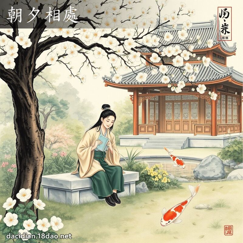 朝夕相處 配图