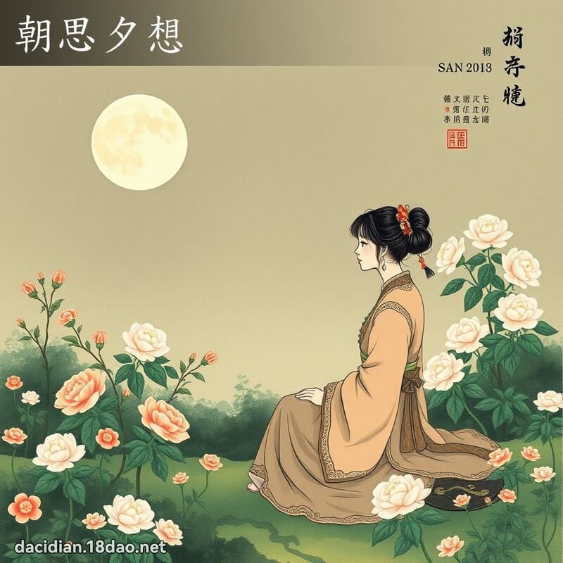 朝思夕想 配图
