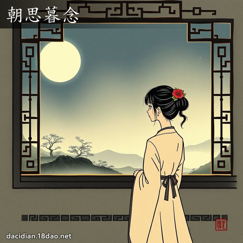 朝思暮念 配图