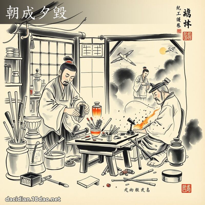 朝成夕毀 配图
