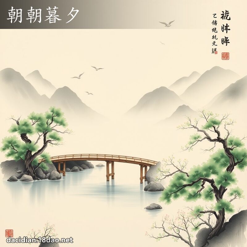 朝朝暮夕 配图