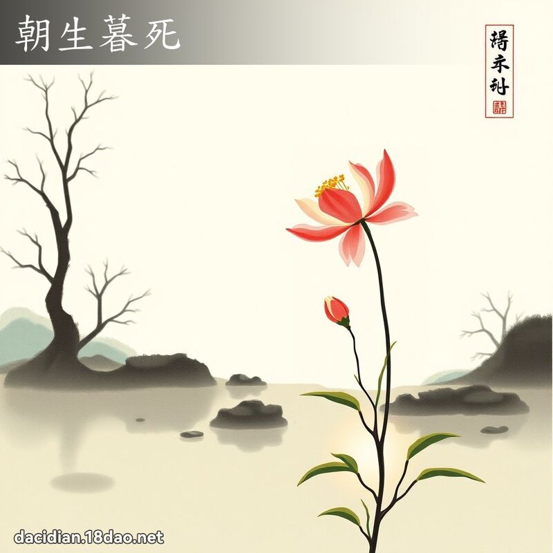 朝生暮死 配图