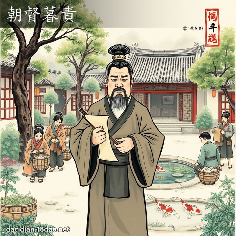 朝督暮責 配图