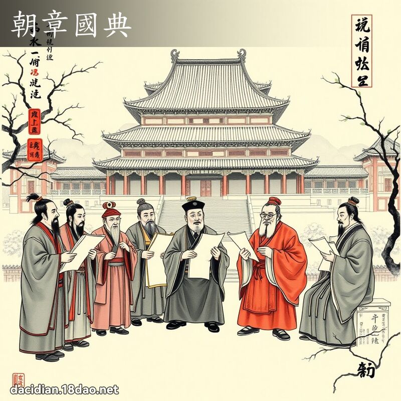 朝章國典 配图